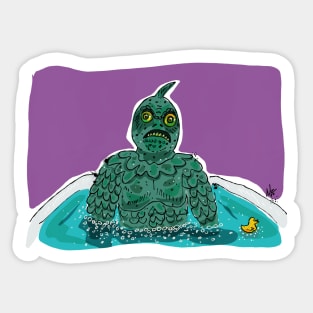 Swamp Creature Comforts Sticker